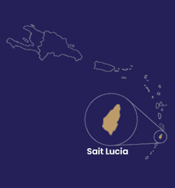 saint lucia-map